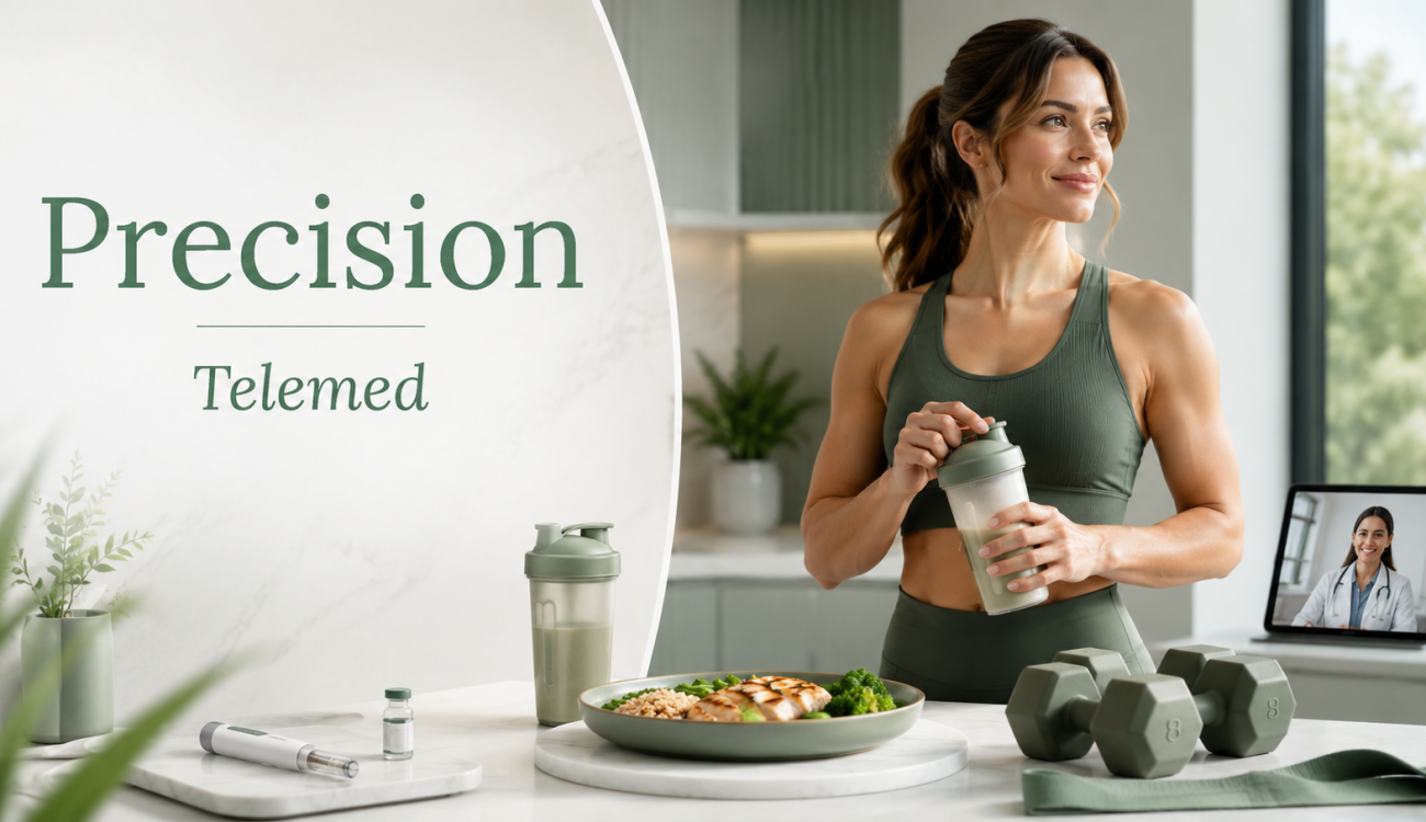 Precision Telemed | GLP-1 Muscle Loss: How to Prevent It With the Protein and Resistance Training Protocol I Give Every Patient Precision Telemed | GLP-1 Muscle Loss: How to Prevent It With the Protein and Resistance Training Protocol I Give Every Patient