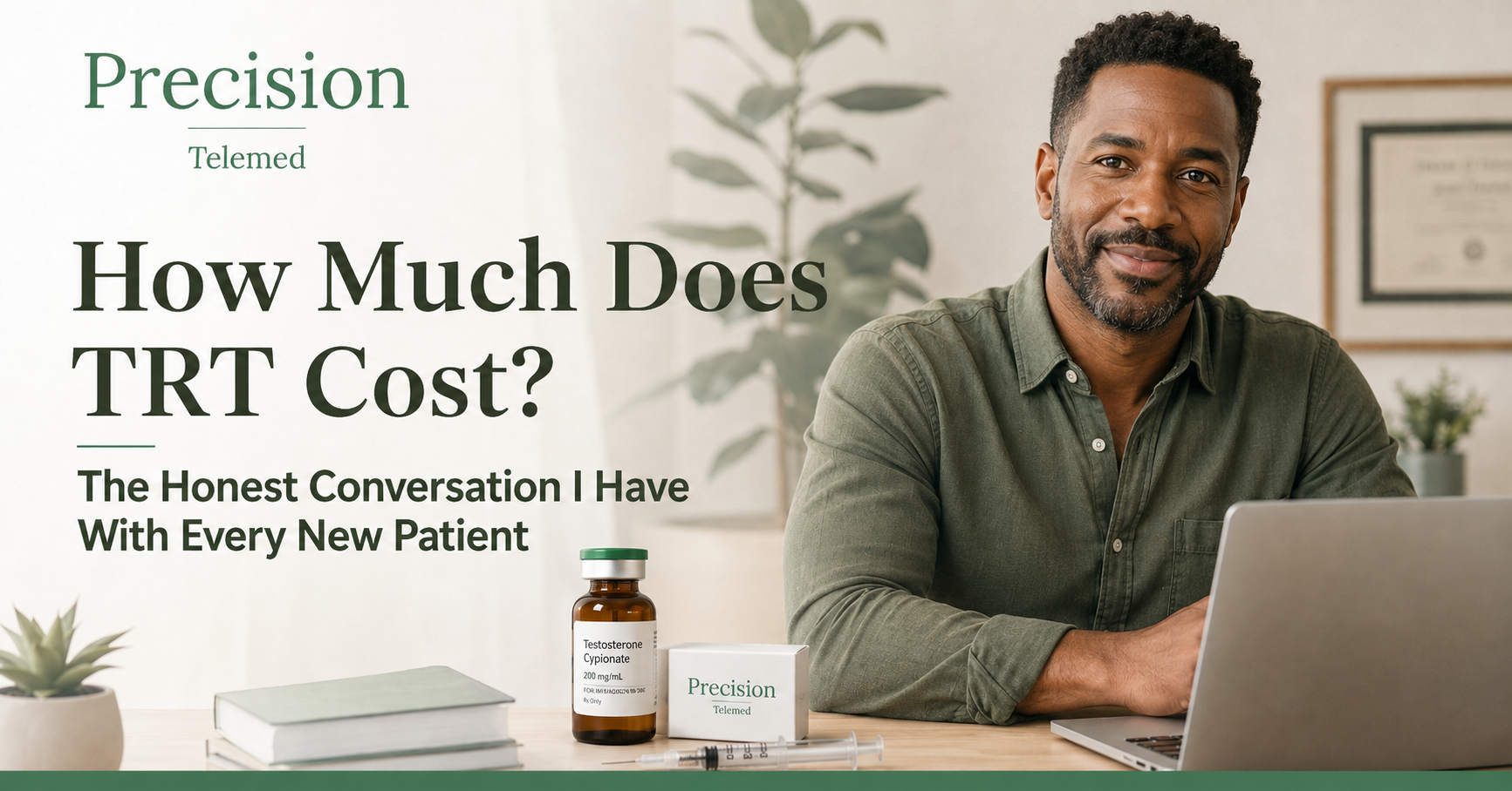 How Much Does TRT Cost? The Honest Conversation Our Providers Have With Every New Patient