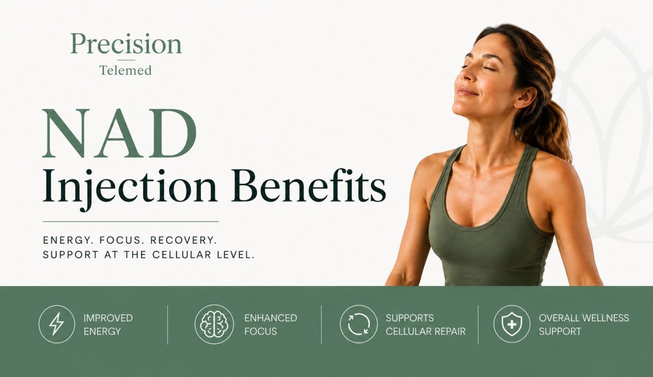 Precision Telemed | NAD+ Injection Benefits: Why I Added Them to Our Program and What Changed for Patients Precision Telemed | NAD+ Injection Benefits: Why I Added Them to Our Program and What Changed for Patients
