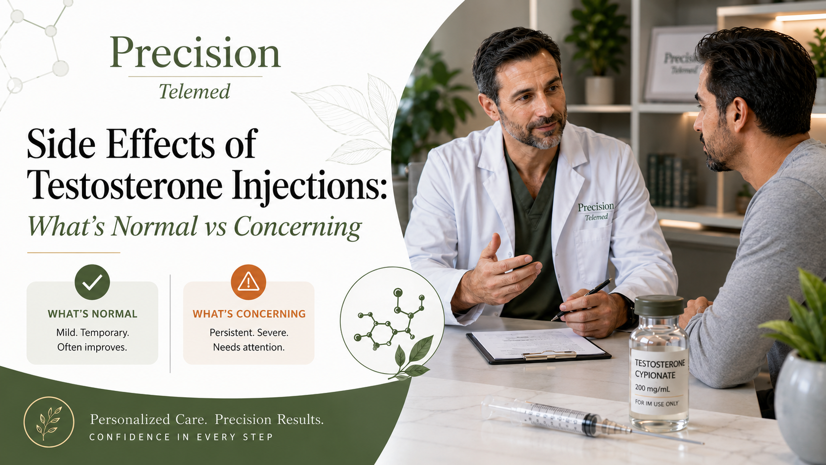 Side Effects of Testosterone Injections: What I Tell Every New TRT Patient Before They Start