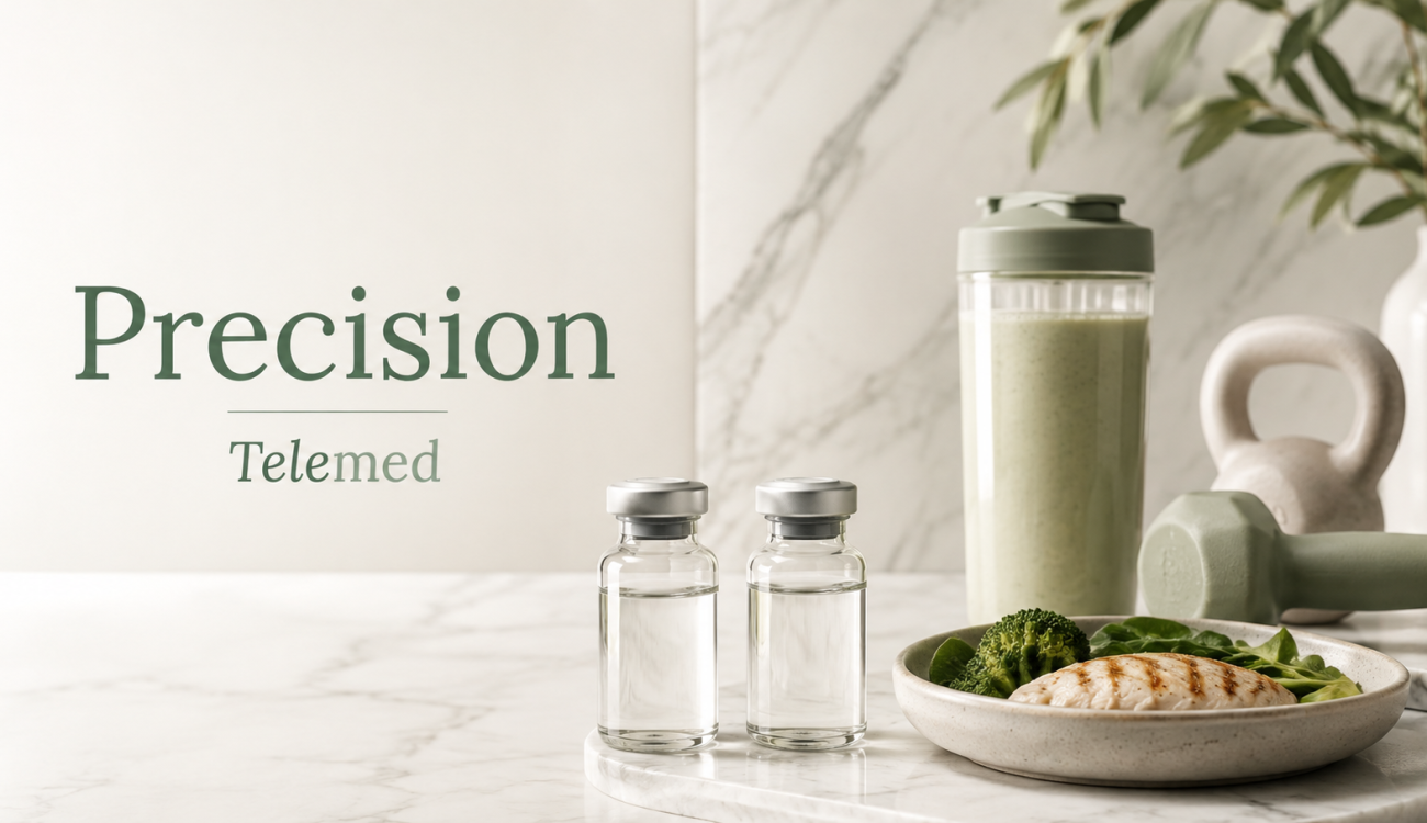 Precision Telemed | Sermorelin for Weight Loss: The Tirzepatide and Sermorelin Combination We Prescribe to Protect Muscle